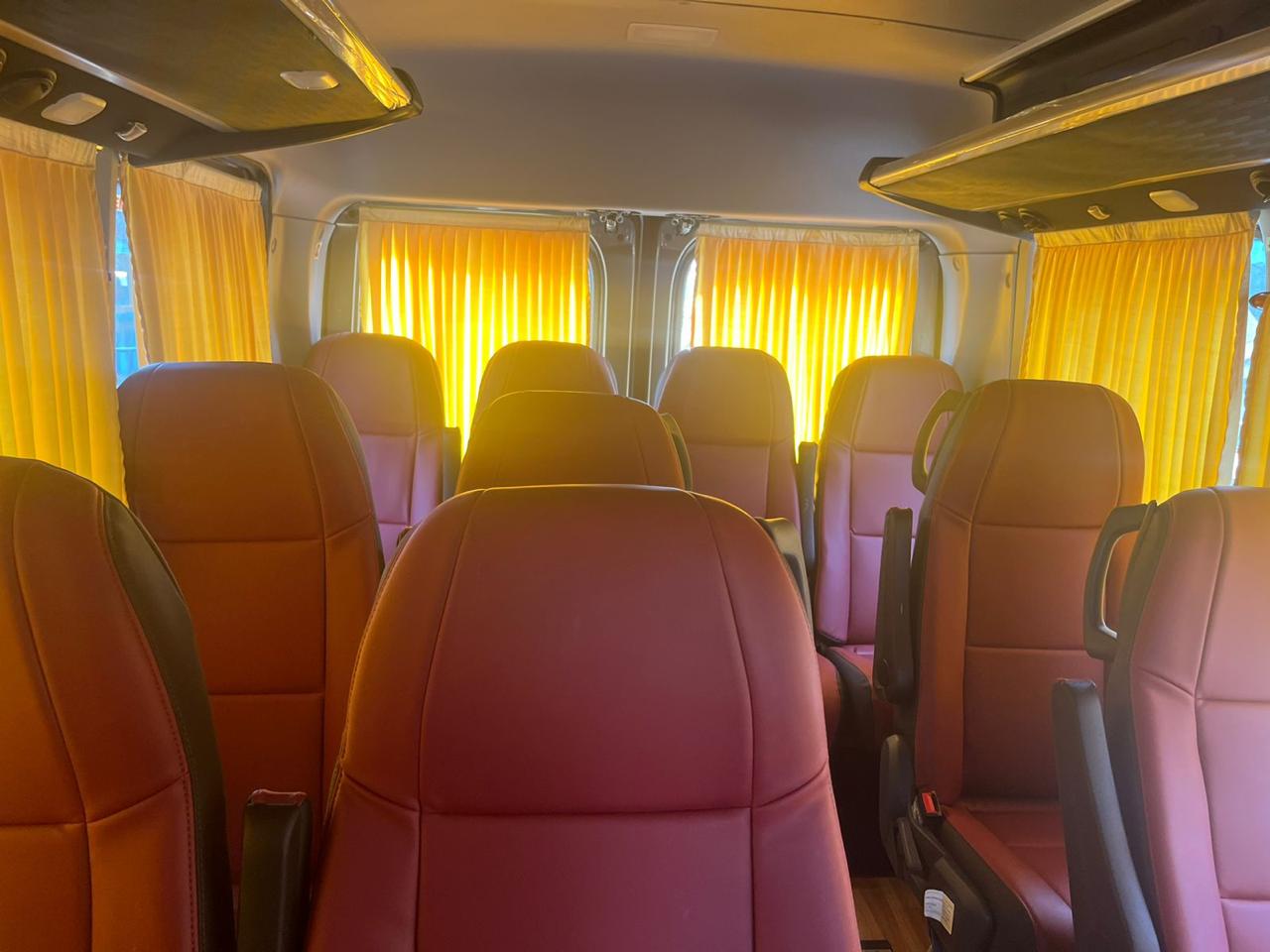 12 Seater Urbania interior
